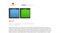 Desktop Screenshot of ceramic1-projects.org